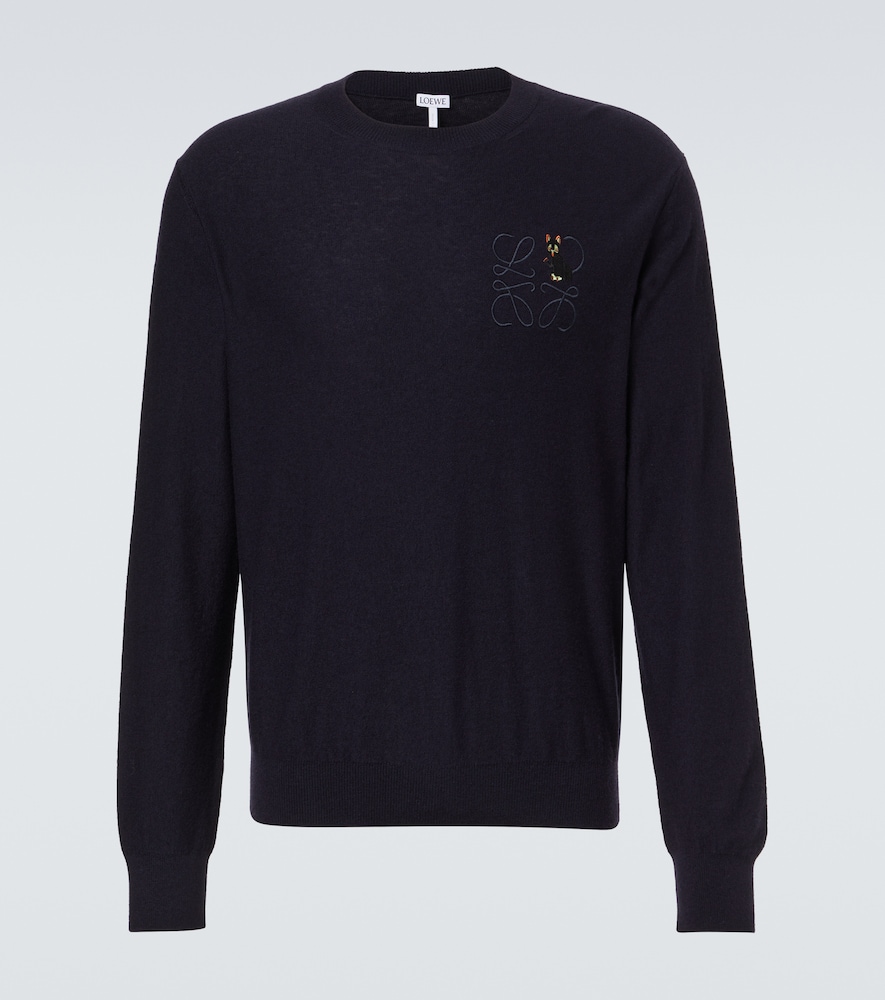 Loewe x Louis Wain Anagram wool-blend sweater
