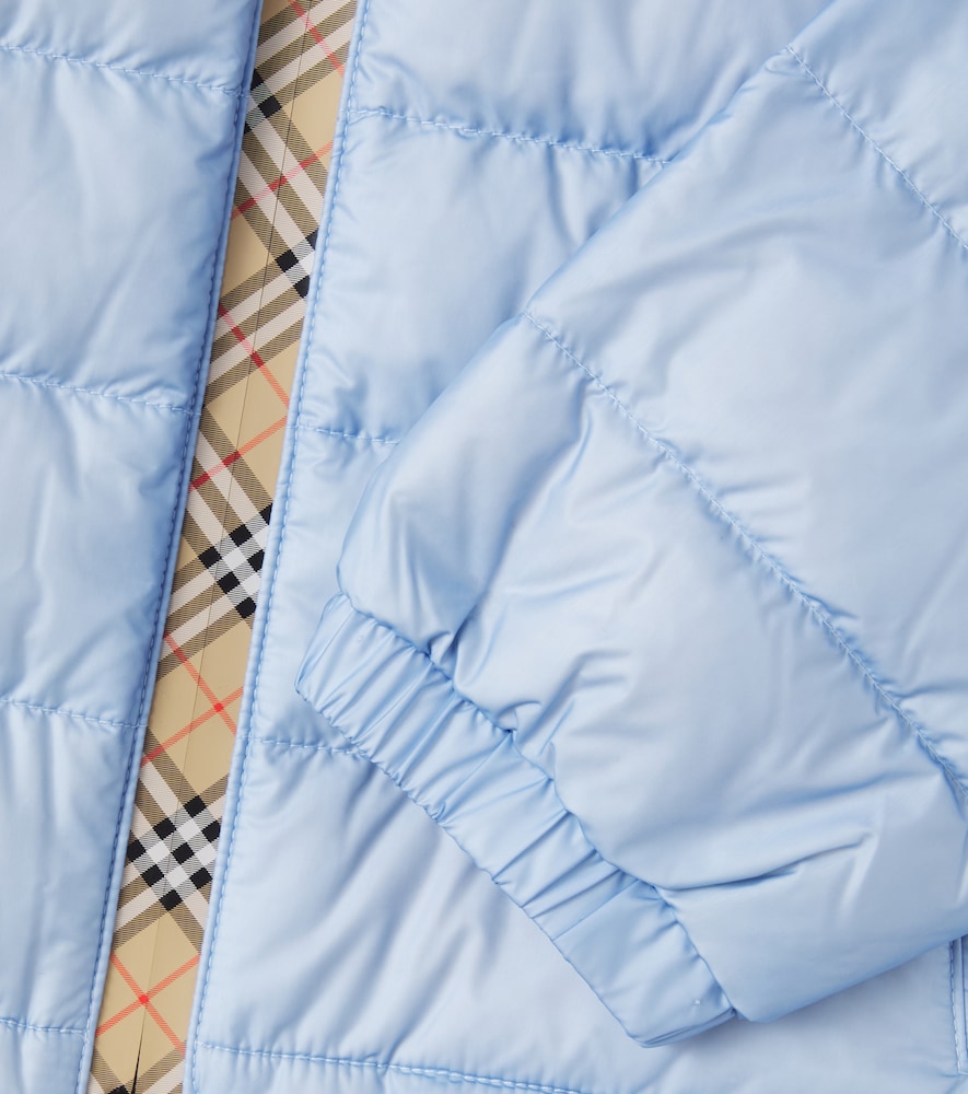  Burberry Kids Burberry Kids Burberry Check Down Jacket 