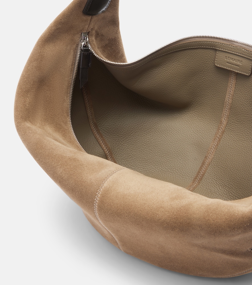  Lemaire Lemaire Schultertasche Quiver small Aus Veloursleder 