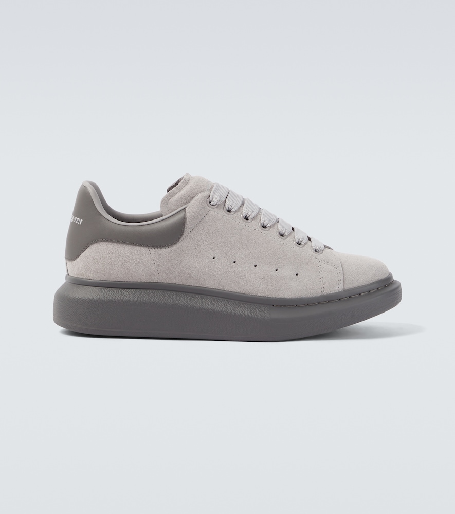 McQueen Oversized suede sneakers