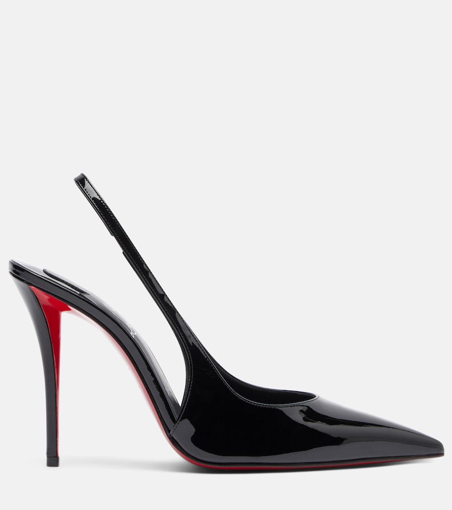 Miss Z Patent Leather Slingback Pumps