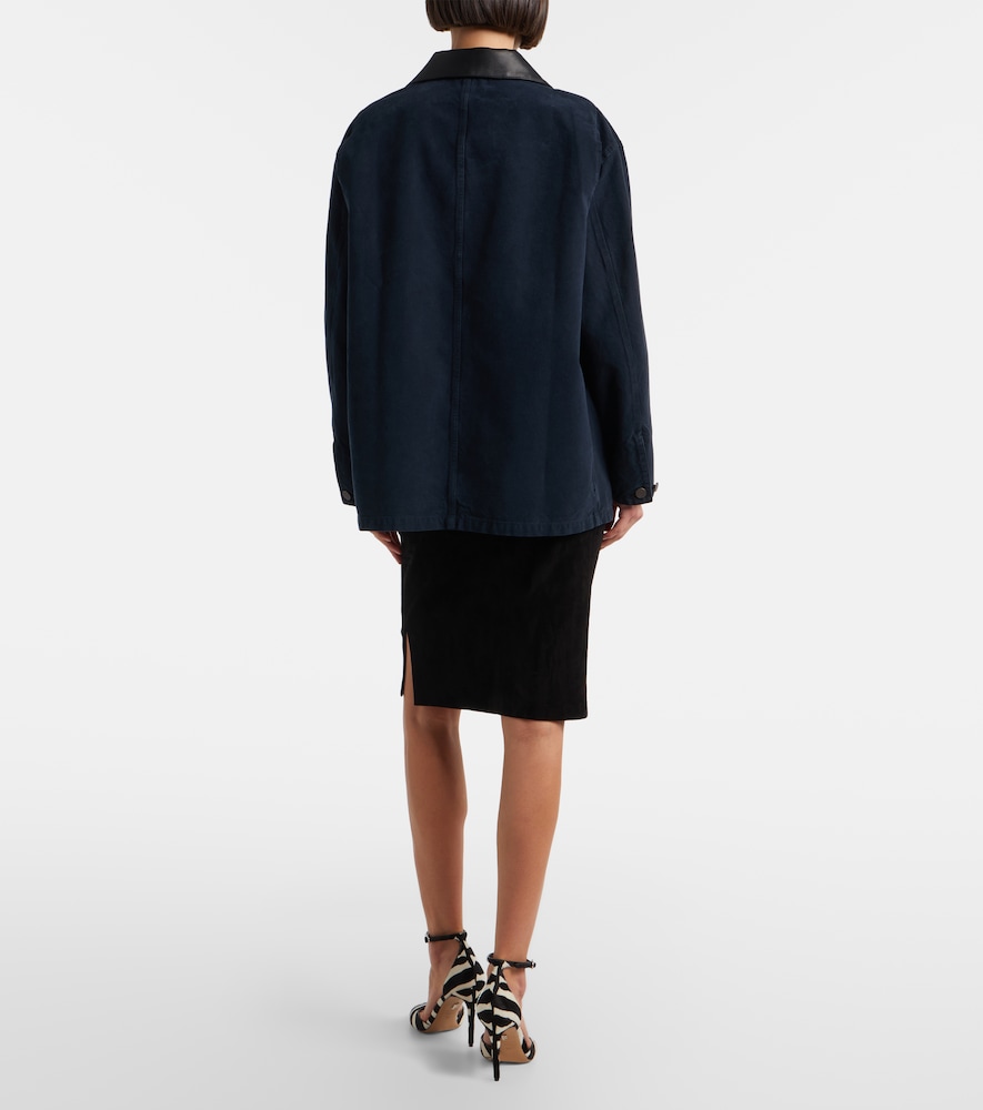  Stouls Stouls Gin Suede Midi Skirt 