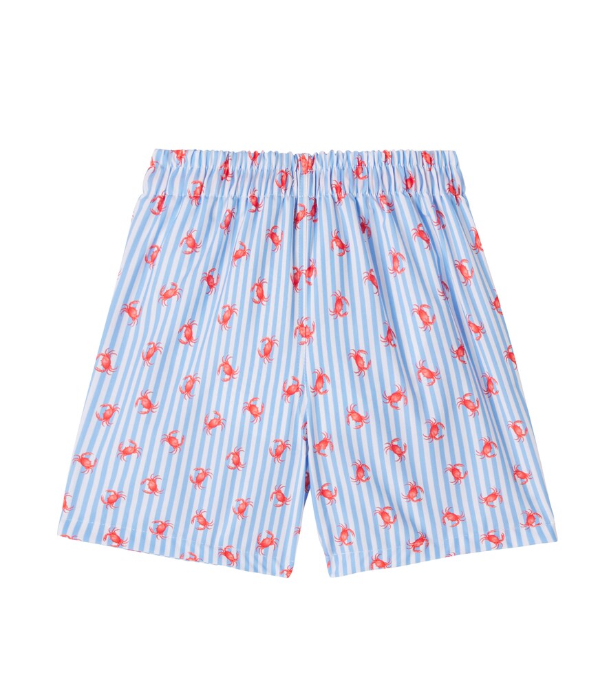  La Coqueta La Coqueta Bravo Printed Striped Swim Trunks 
