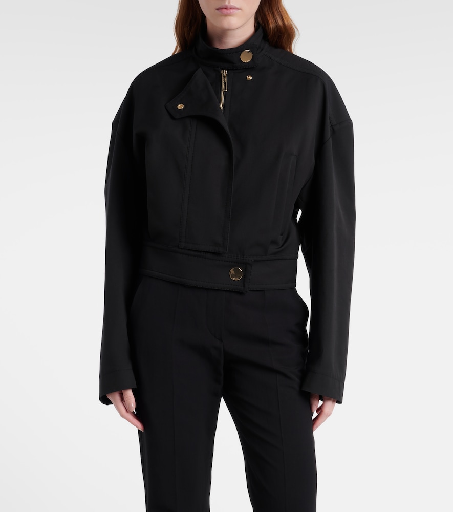 Sportmax Riviera oversized cotton bomber jacket