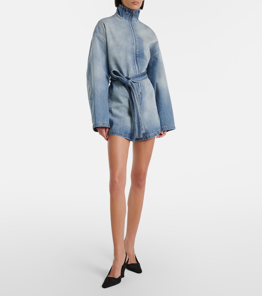  Alaia Alaïa Playsuit Aus Denim 