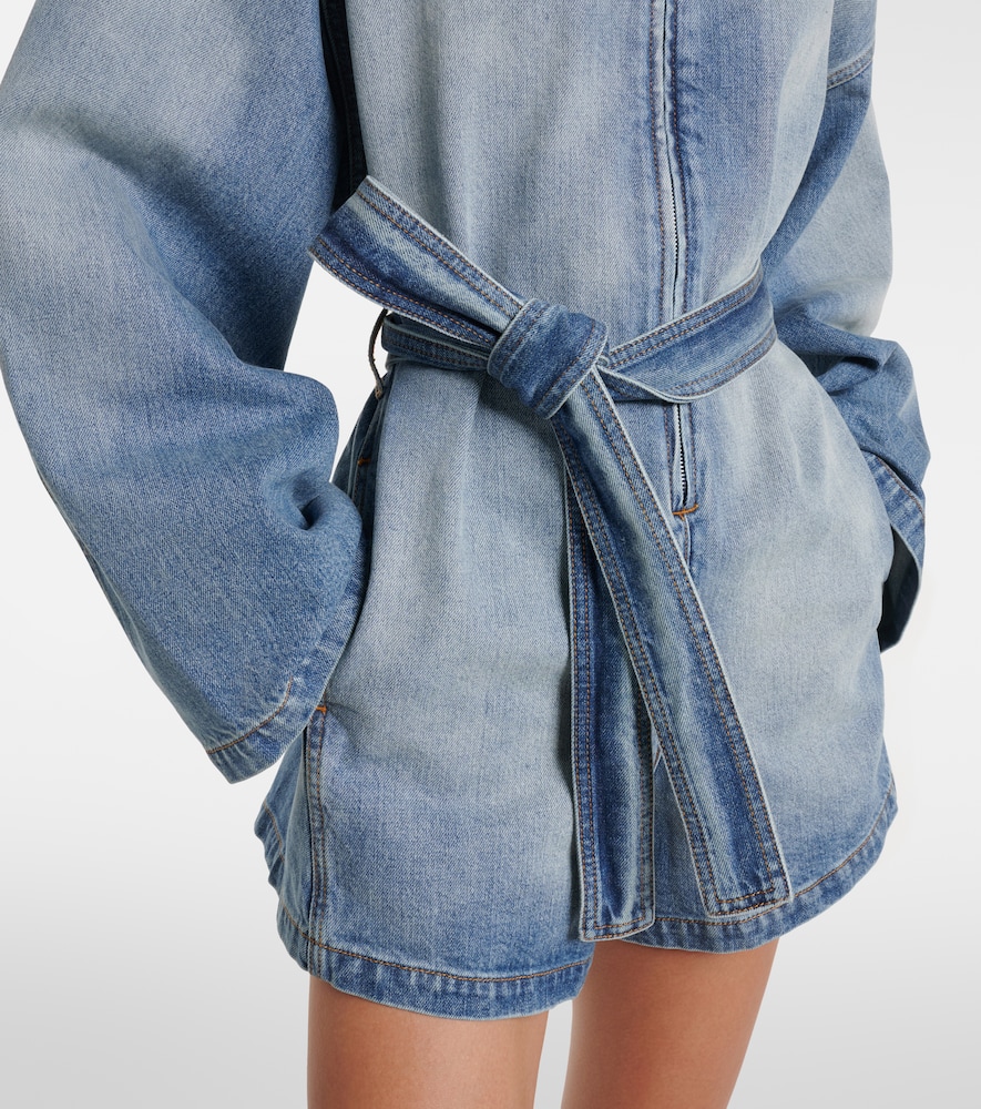  Alaia Alaïa Playsuit Aus Denim 