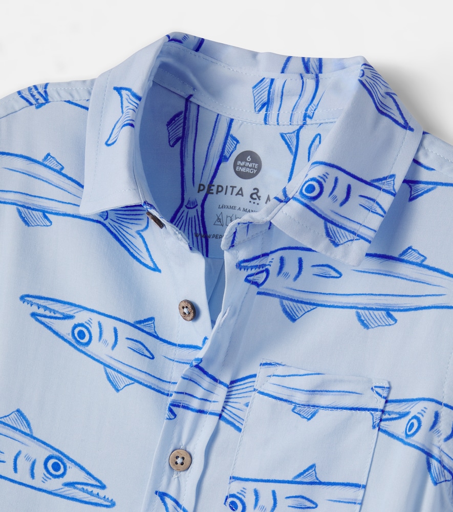  Pepita&me Pepita&me Camisa Guayabera Estampada 