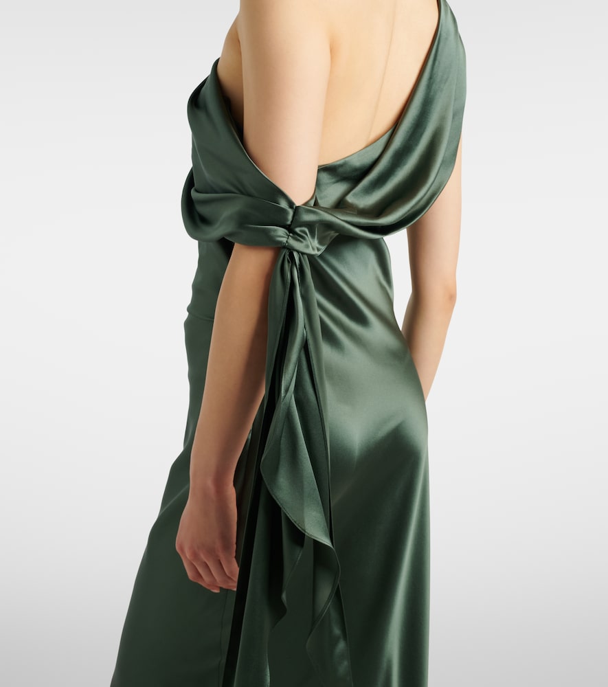  The Sei The Sei Robe Aus Seidensatin 