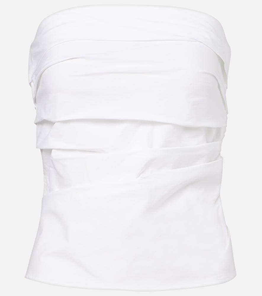 Proenza Schouler White Label Maisy cotton-blend tube top