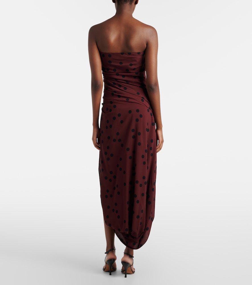 Nayara Polka-Dot Maxi Dress