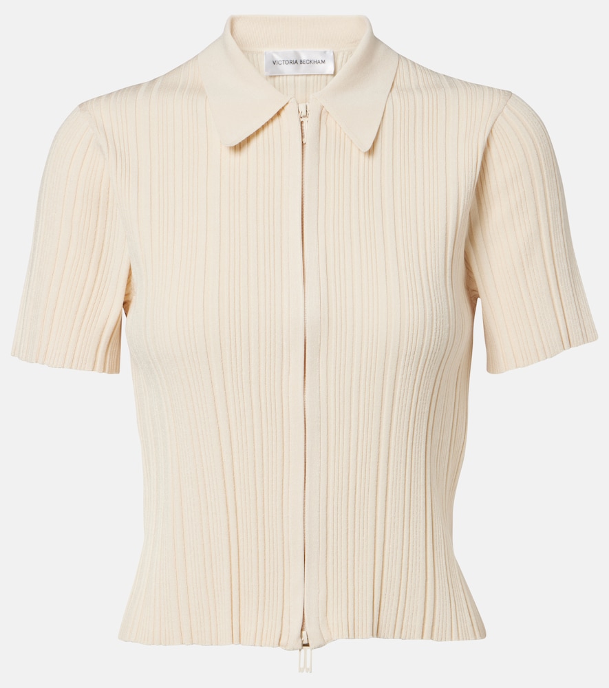 Ribbed-Knit Top