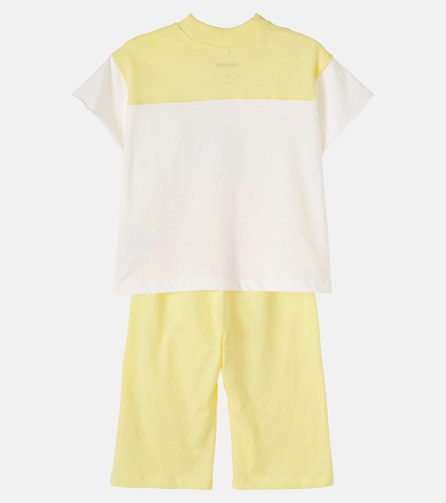  Mini Rodini Mini Rodini Baby Set Dog Aus Top Und Hose Aus Jersey 