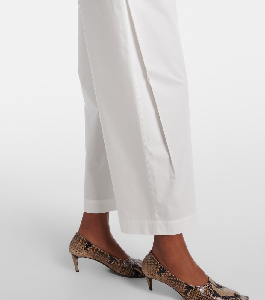  Khaite Khaite Weite Hose Roma Aus Baumwollpopeline 