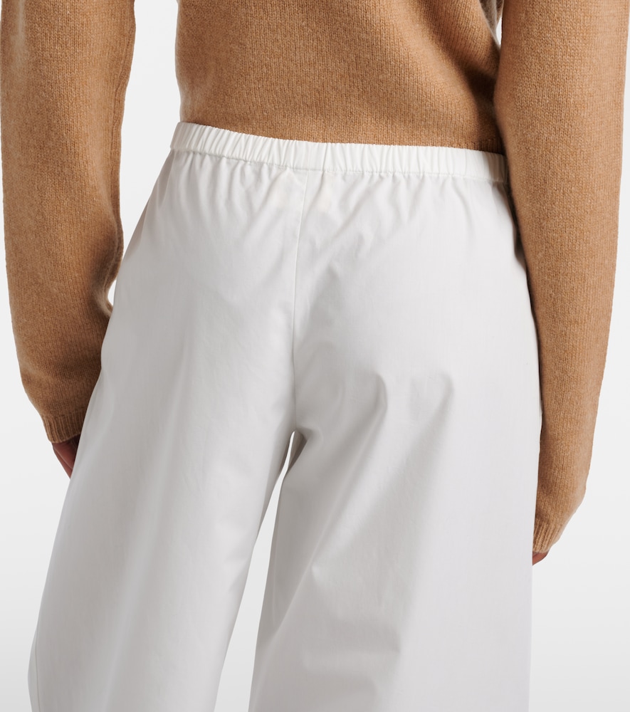  Khaite Khaite Weite Hose Roma Aus Baumwollpopeline 