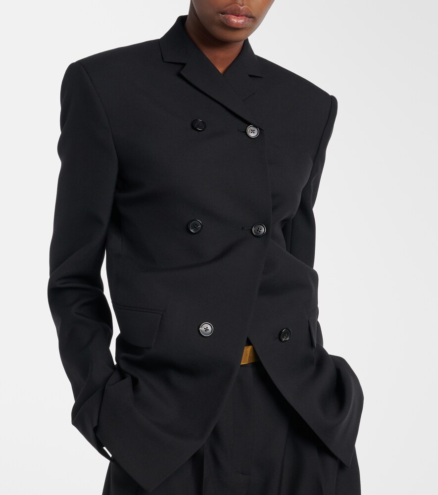 Khaite Rolo wool and silk cady blazer