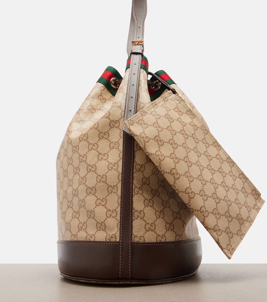  Gucci Gucci Bucket Bag Jackie evening gg Aus Canvas 