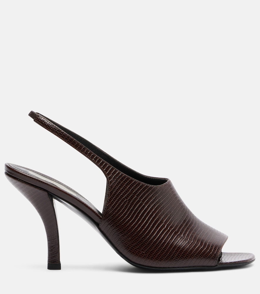  Toteme Toteme Slingback-sandalen Aus Leder 