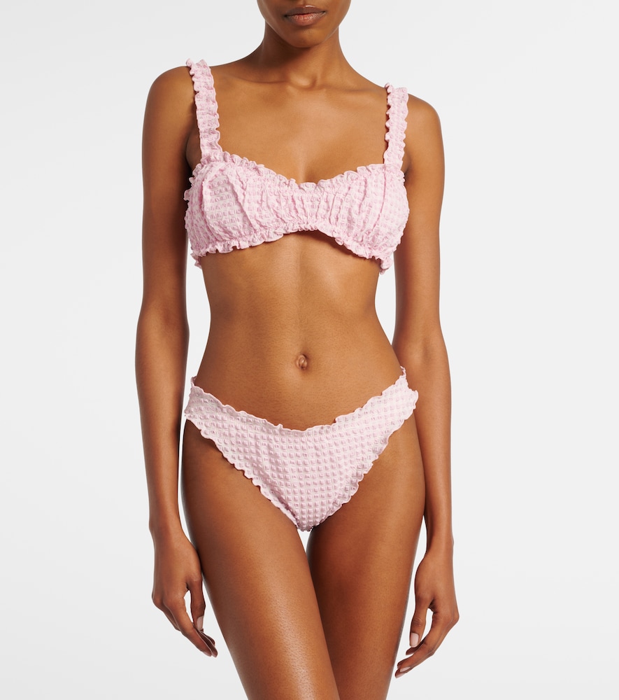  Simkhai Simkhai Checked Bikini Bottoms 