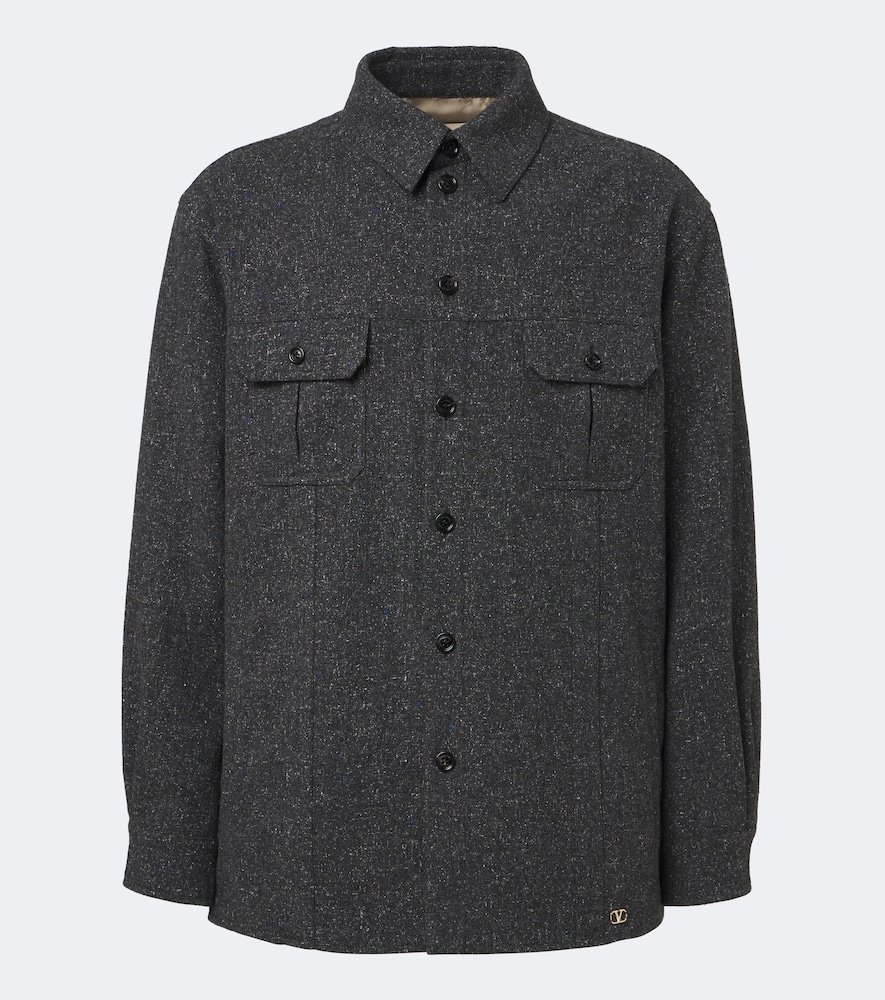 Valentino Surchemise VLogo en laine et soie 1800 €