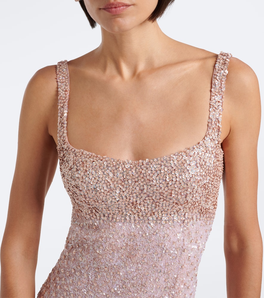 La Fuori Là Fuori Maris sequined minidress | Thumbnail 4