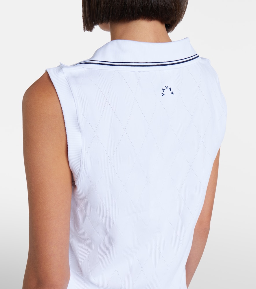  Varley Varley Marit Argyle Polo Shirt 