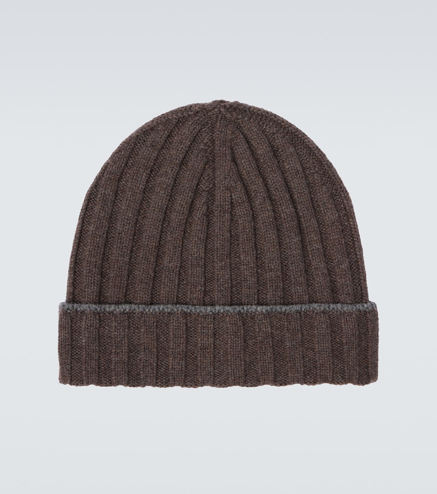 Brunello Cucinelli Men's Brown Cashmere Beanie Small - Mytheresa