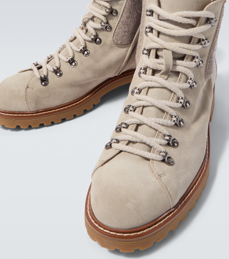 Eleventy Eleventy Botas De Ante Con Cordones 