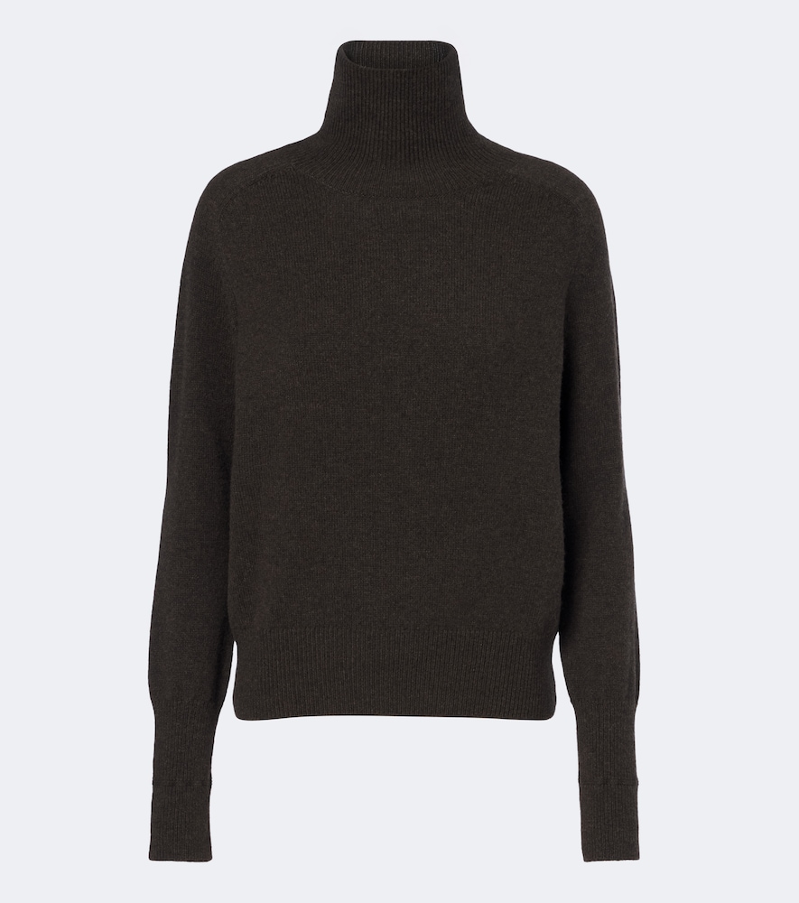 Pullover in lana a collo alto