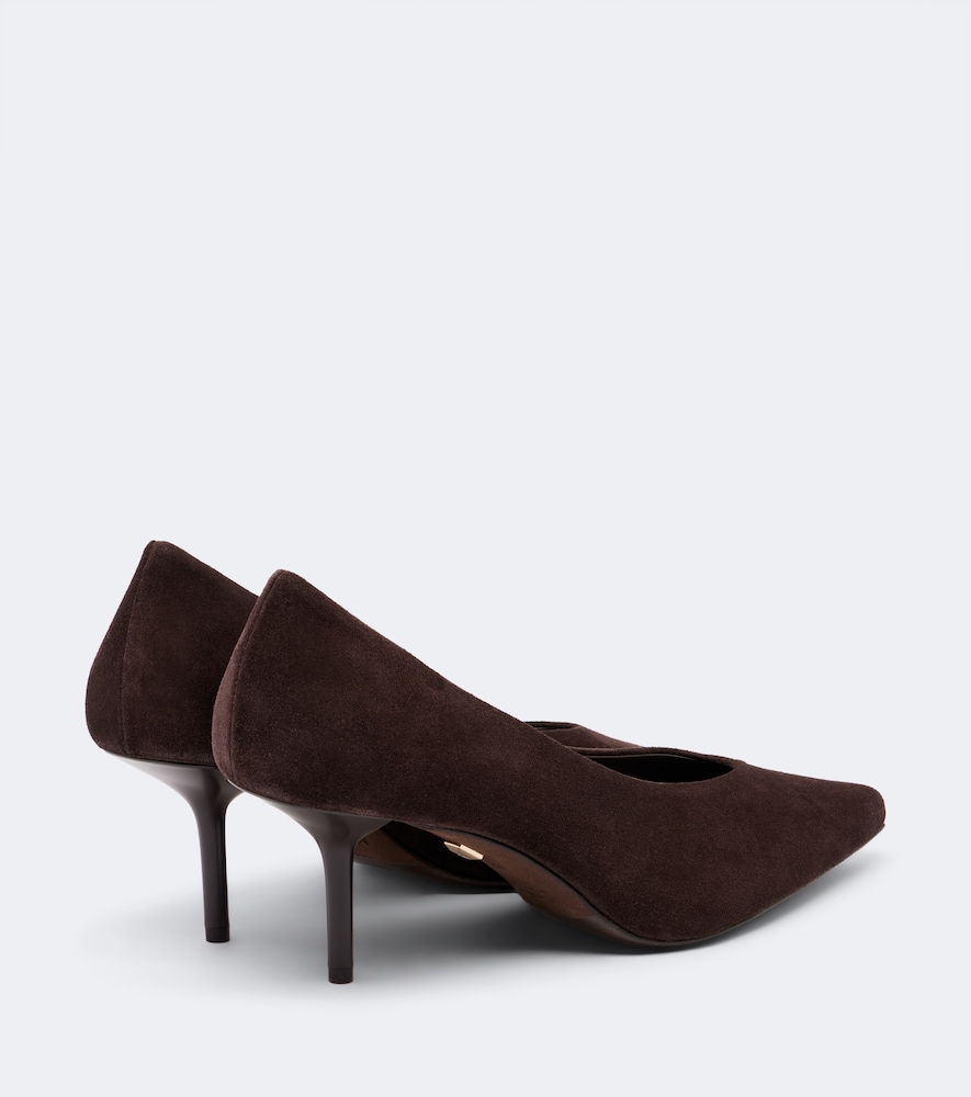 Suede Pumps