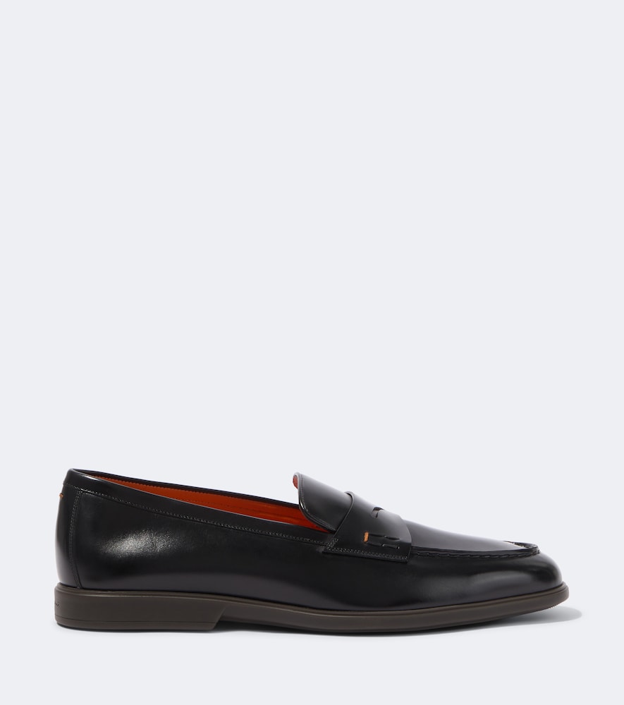 Milo Leather Penny Loafers