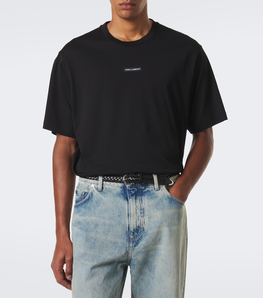 Dolce&Gabbana Logo Cotton Jersey T-Shirt