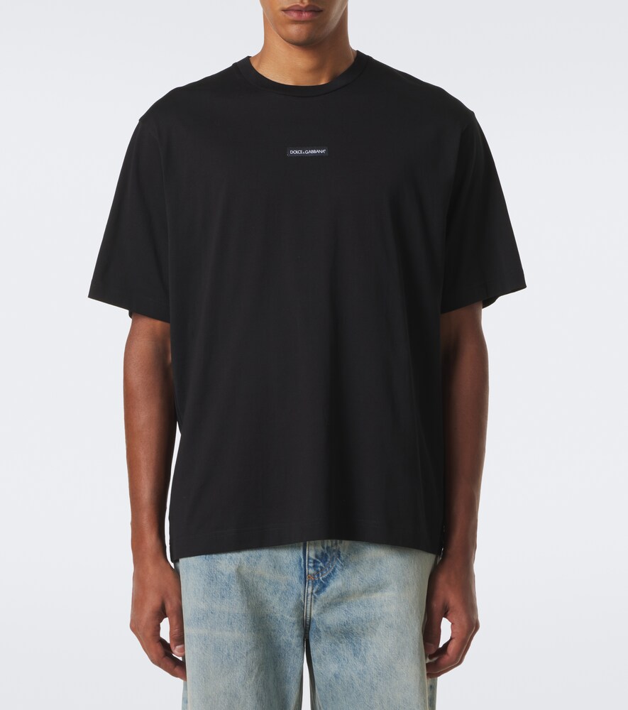 Dolce&Gabbana Logo Cotton Jersey T-Shirt