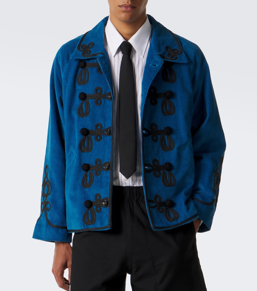Stagecoach Embroidered Cotton Corduroy Jacket