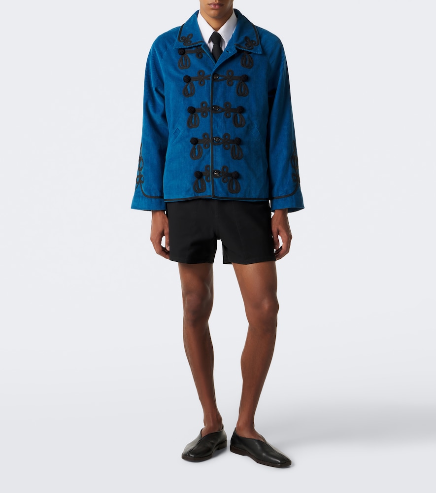 Stagecoach Embroidered Cotton Corduroy Jacket