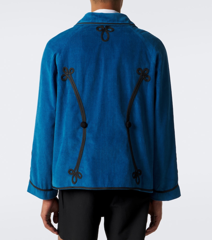 Stagecoach Embroidered Cotton Corduroy Jacket