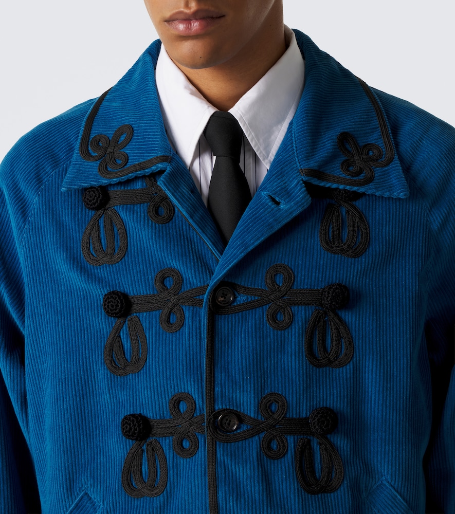 Stagecoach Embroidered Cotton Corduroy Jacket