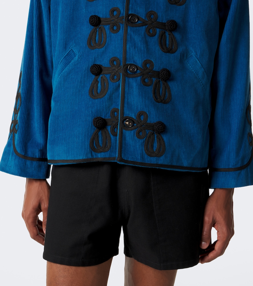 Stagecoach Embroidered Cotton Corduroy Jacket