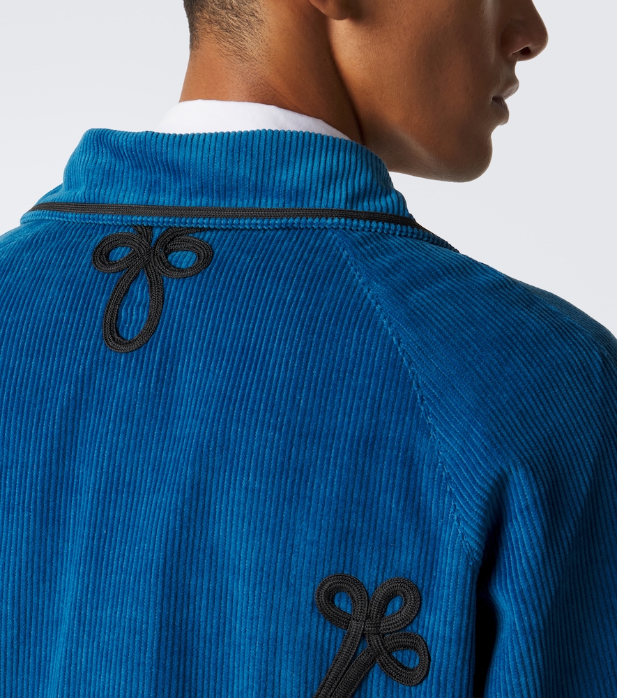 Stagecoach Embroidered Cotton Corduroy Jacket