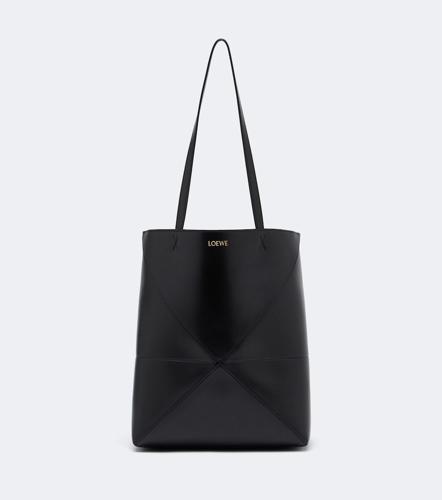 Tote Bag Puzzle Fold Medium aus Leder