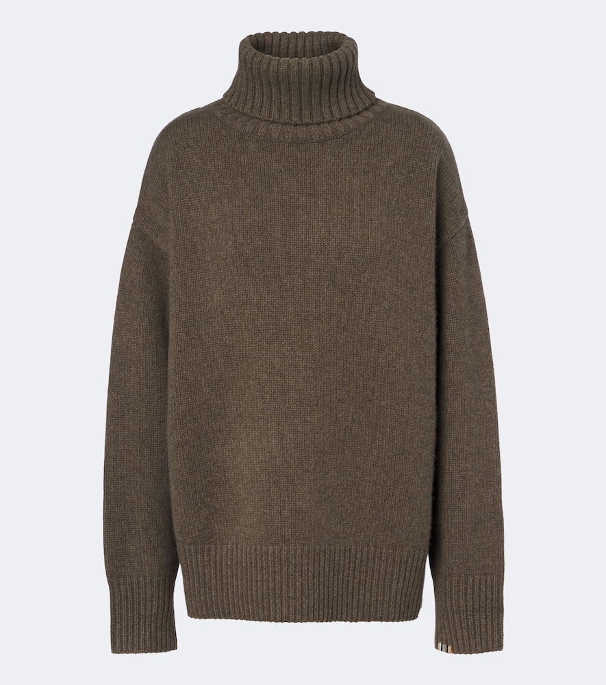 Extreme Cashmere N°20 Oversize Xtra Cashmere Sweater In Green