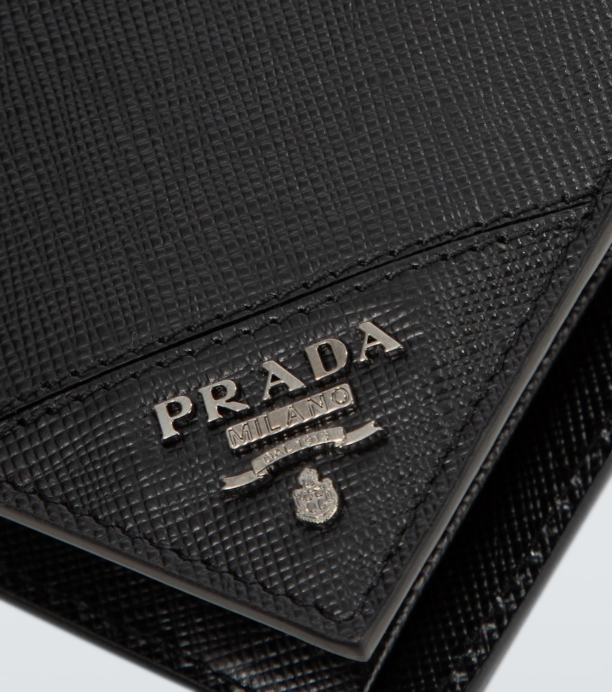  Prada Prada Saffiano Leather Billfold Wallet 
