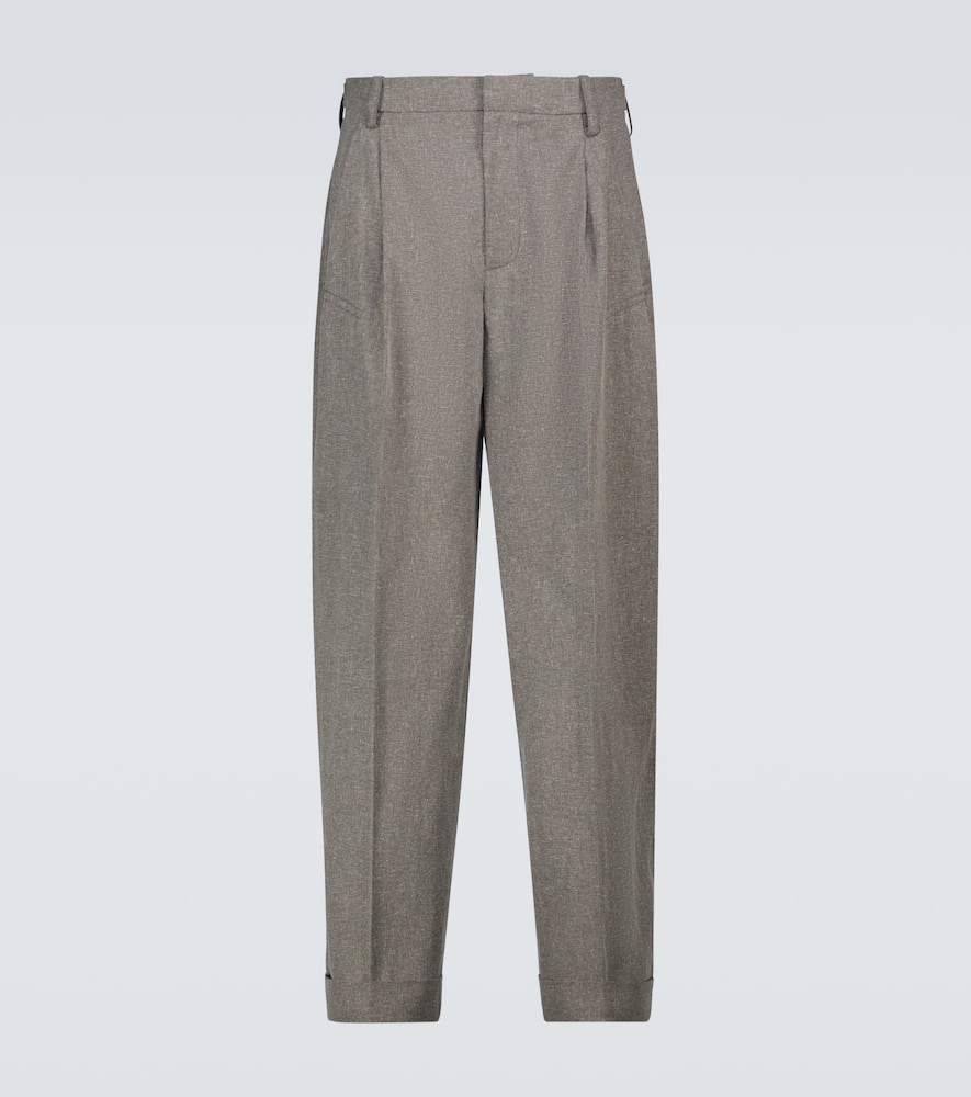 Click to view more detailed imagery on our partner's website Jacquemus Le Pantalon Novi Pants In Grey