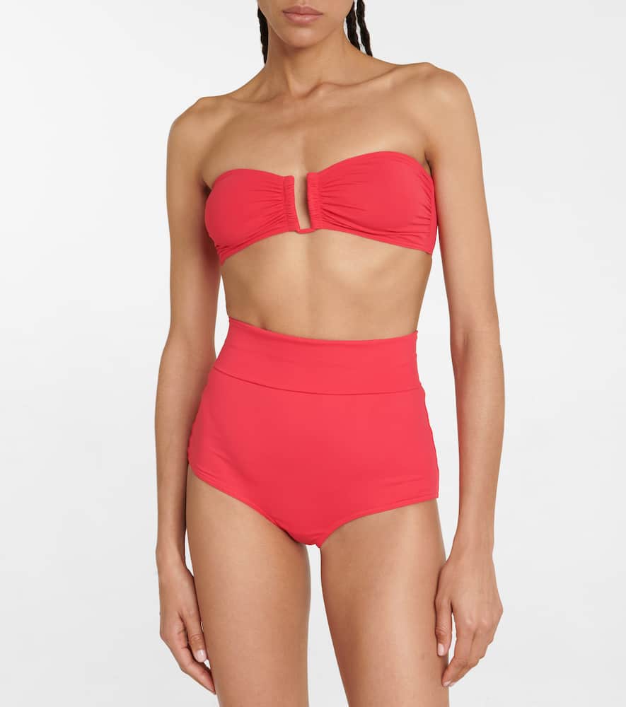 Eres Gredin High-waisted Bikini Bottoms In Brugnon