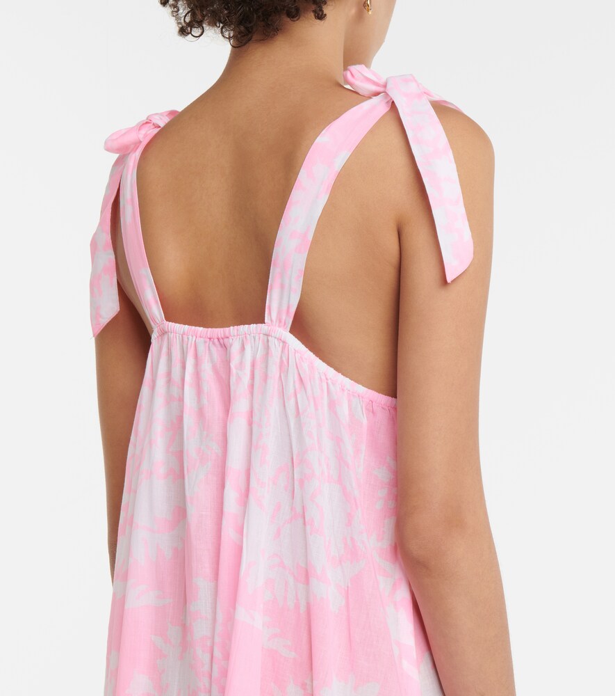  Juliet Dunn Juliet Dunn Bedrucktes Midikleid Aus Baumwolle 