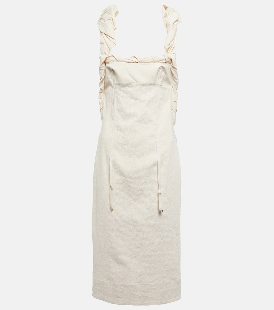 Jacquemus La Robe Crema maxi dress