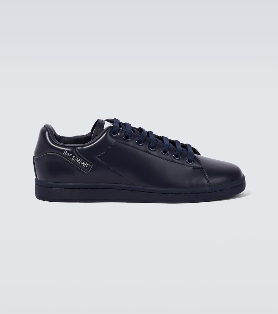 Raf Simons Man Sneakers Midnight Blue Size 9 Leather In Navy