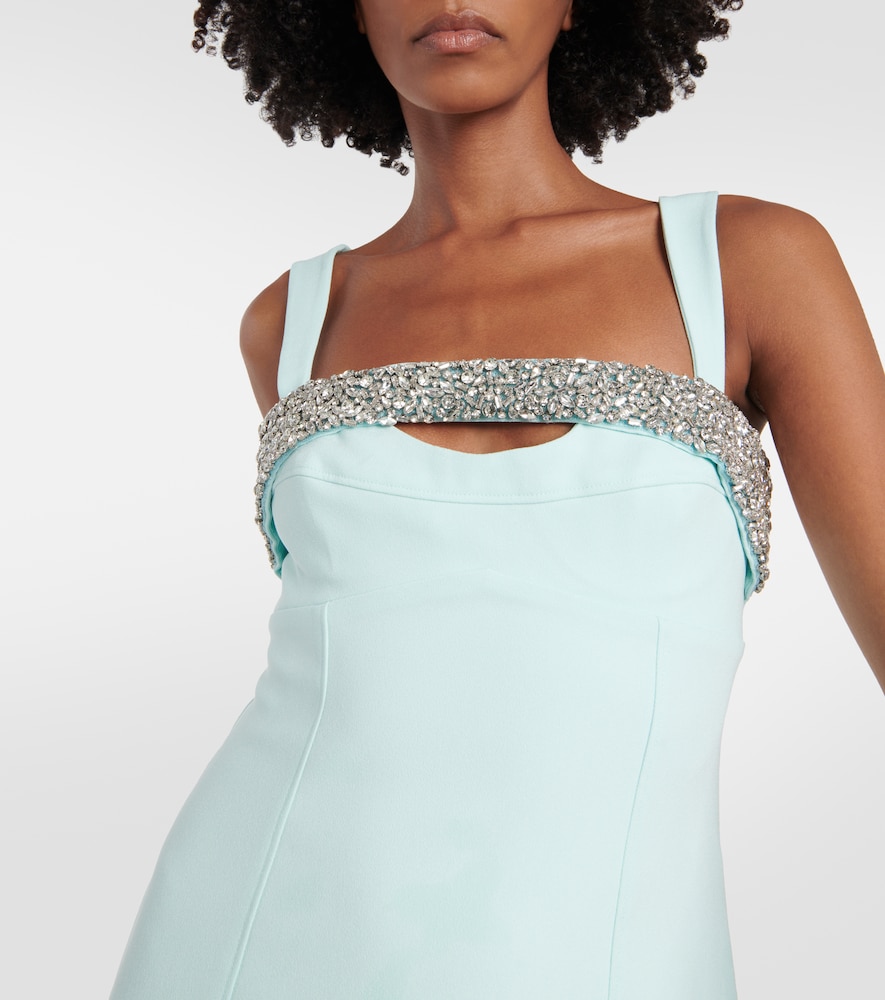 Simkhai Simkhai Verziertes Minikleid Lenny Aus Crêpe 