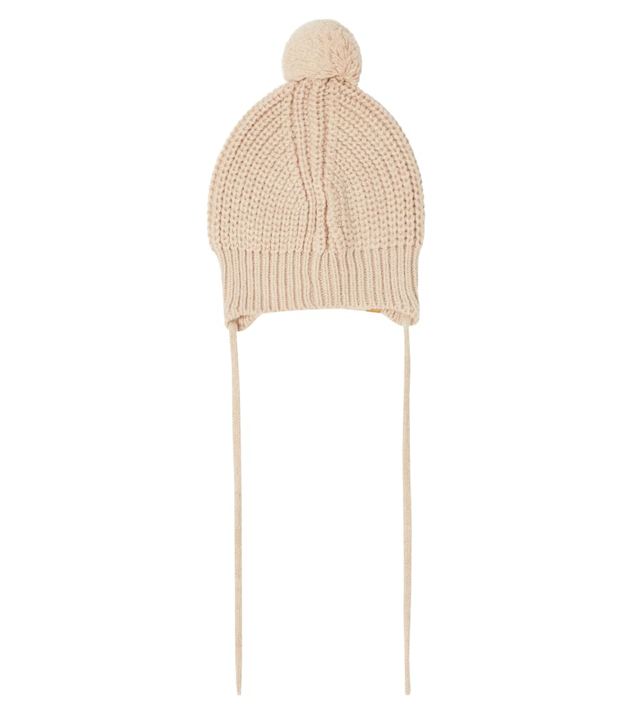 1+ In The Family Baby Merel Ribbed-knit Beanie In Pink