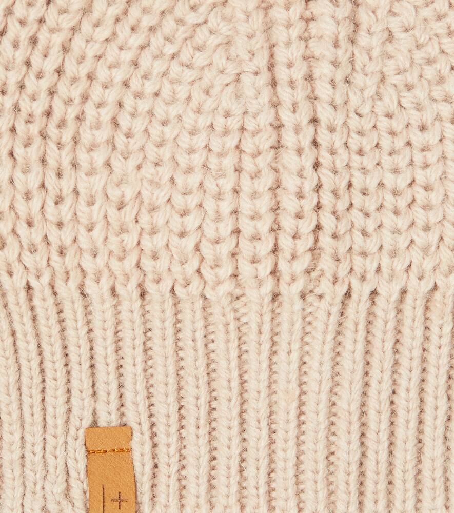 1+ In The Family Baby Merel Ribbed-knit Beanie In Pink