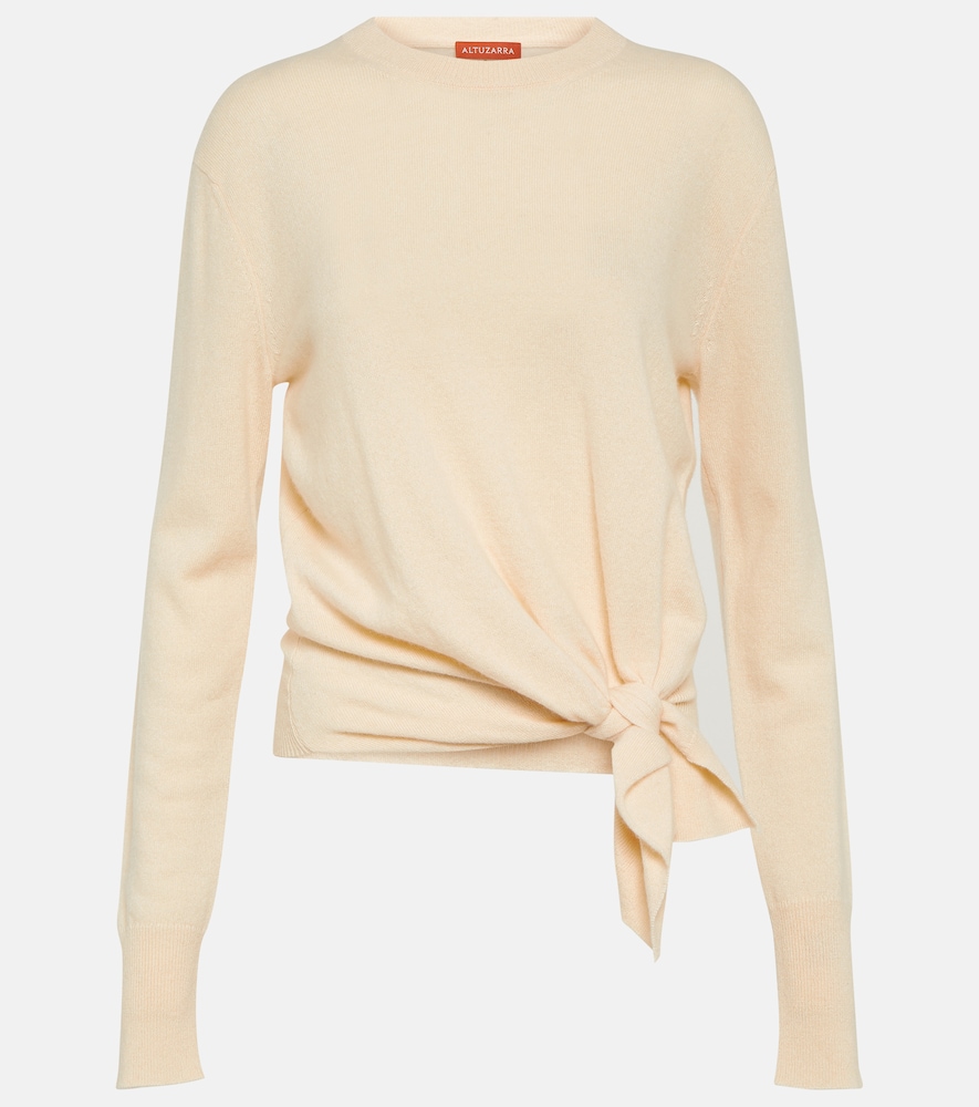 Altuzarra Women's White Nalini Cashmere Sweater UK Size 8 - Mytheresa